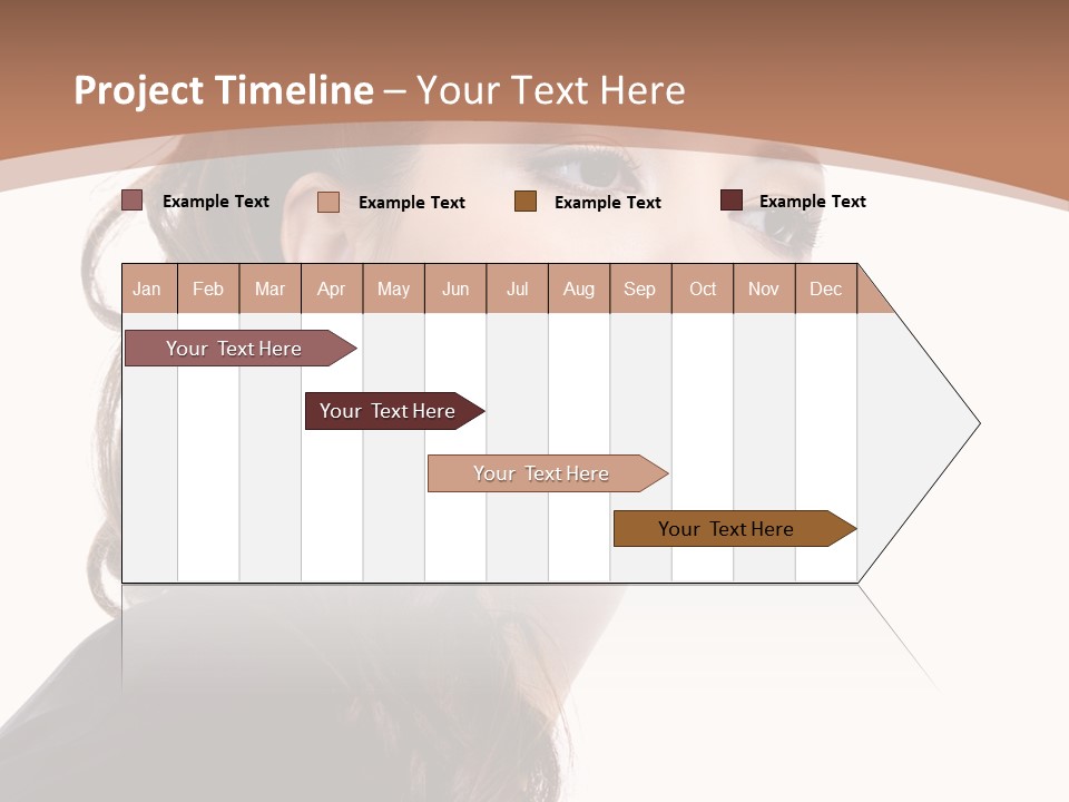 Brown Glamour Stylish PowerPoint Template