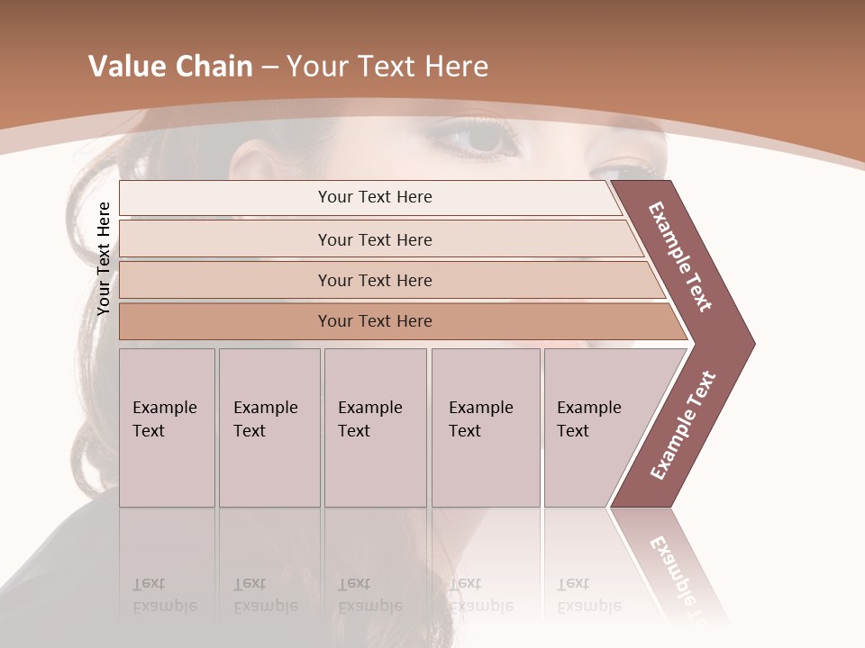 Brown Glamour Stylish PowerPoint Template