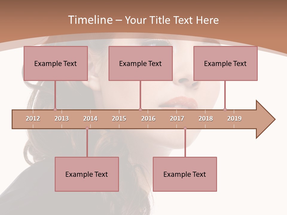 Brown Glamour Stylish PowerPoint Template