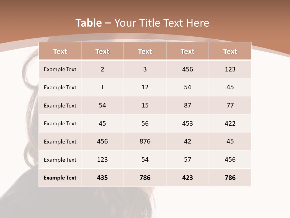 Brown Glamour Stylish PowerPoint Template