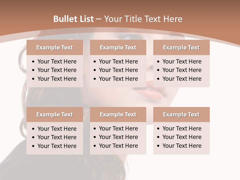 Brown Glamour Stylish PowerPoint Template