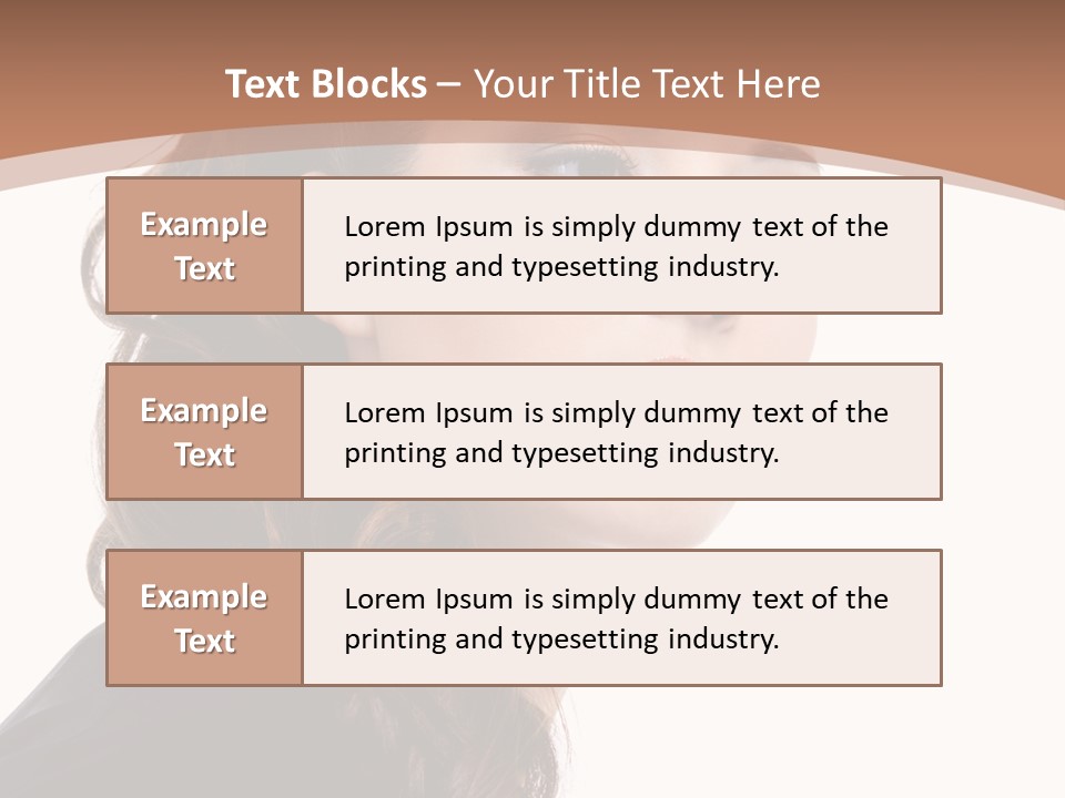 Brown Glamour Stylish PowerPoint Template