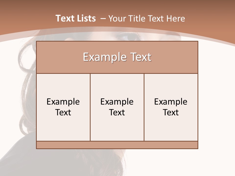 Brown Glamour Stylish PowerPoint Template