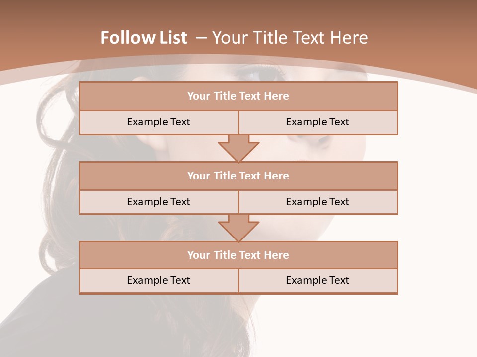 Brown Glamour Stylish PowerPoint Template