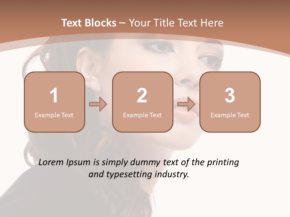 Brown Glamour Stylish PowerPoint Template