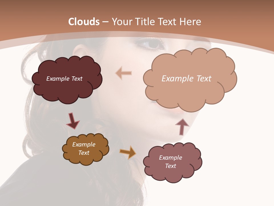 Brown Glamour Stylish PowerPoint Template