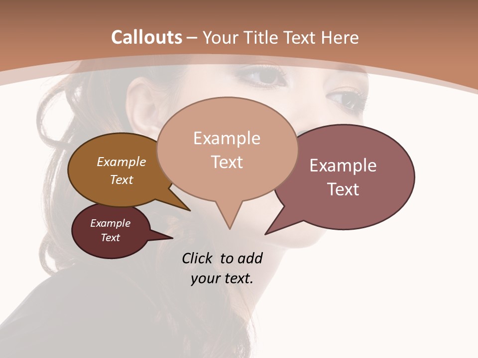 Brown Glamour Stylish PowerPoint Template