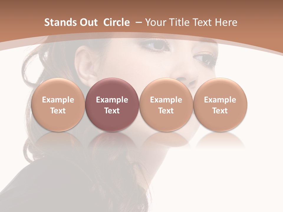 Brown Glamour Stylish PowerPoint Template