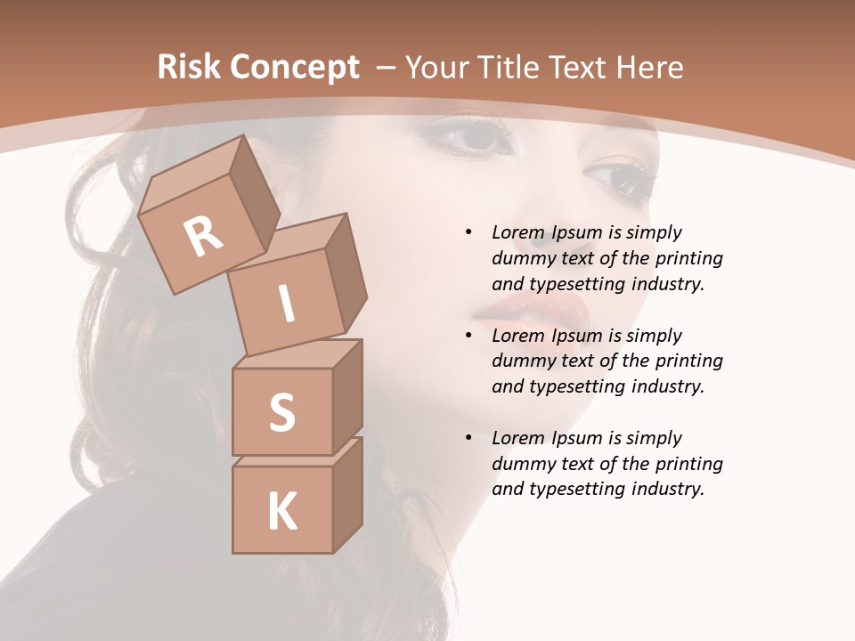 Brown Glamour Stylish PowerPoint Template