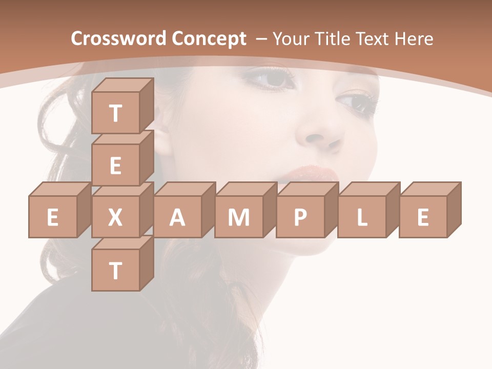 Brown Glamour Stylish PowerPoint Template