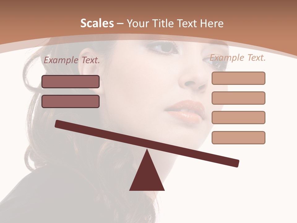 Brown Glamour Stylish PowerPoint Template
