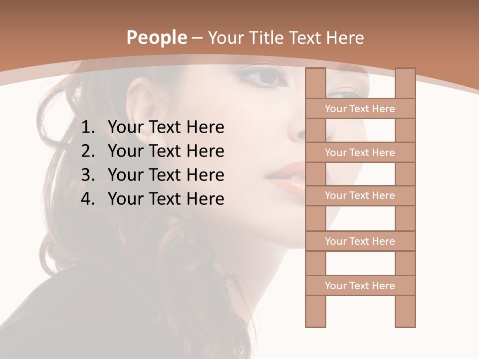 Brown Glamour Stylish PowerPoint Template