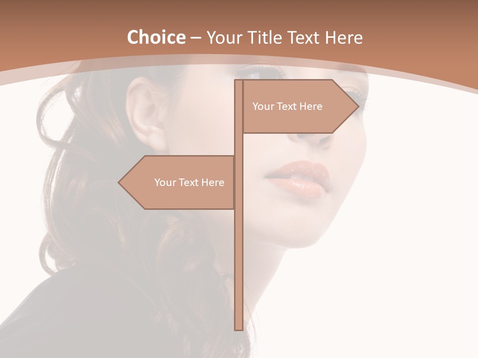 Brown Glamour Stylish PowerPoint Template