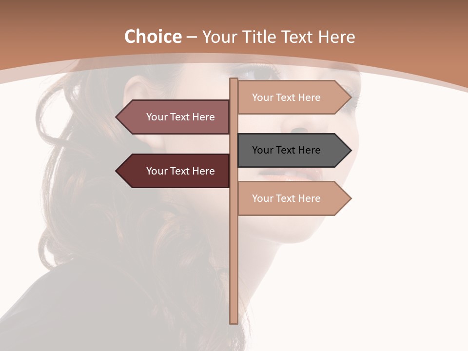 Brown Glamour Stylish PowerPoint Template