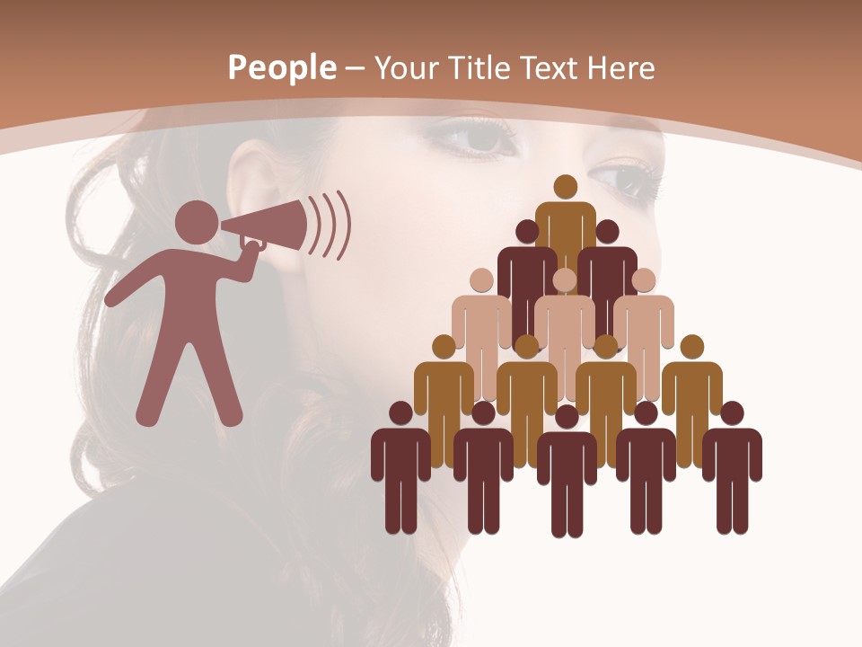 Brown Glamour Stylish PowerPoint Template