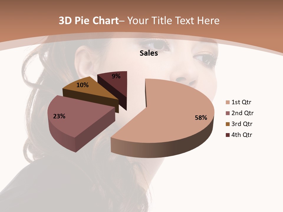 Brown Glamour Stylish PowerPoint Template