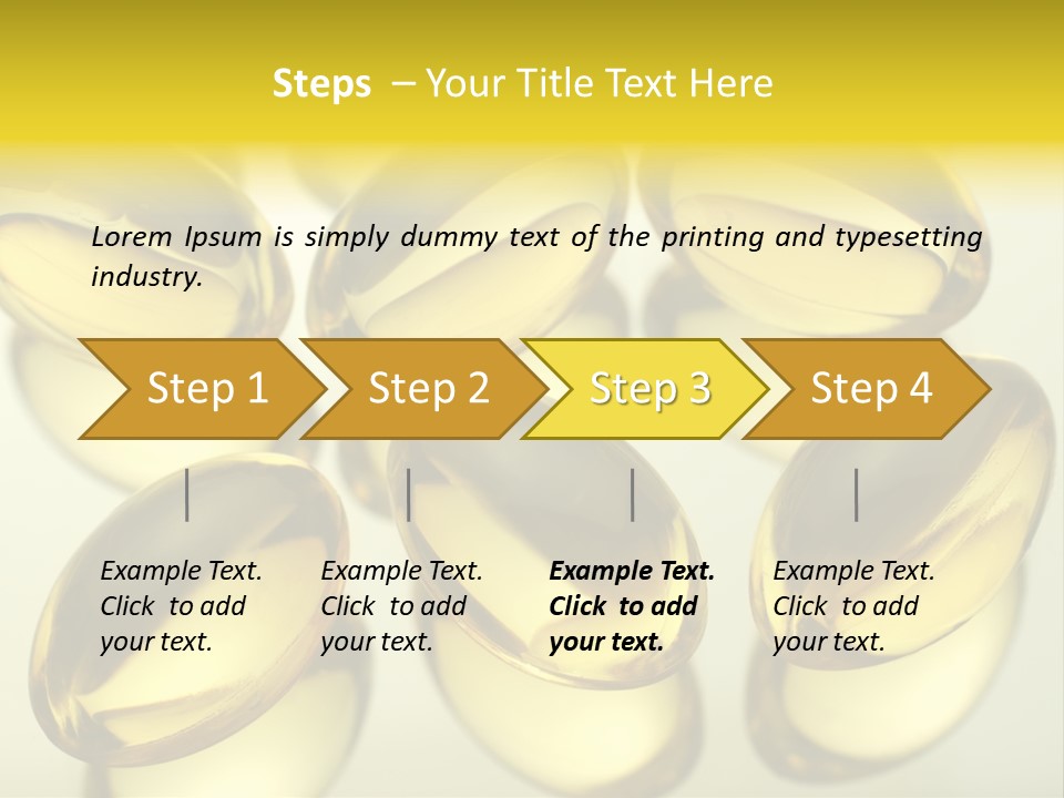 Medical Nutritional Health PowerPoint Template