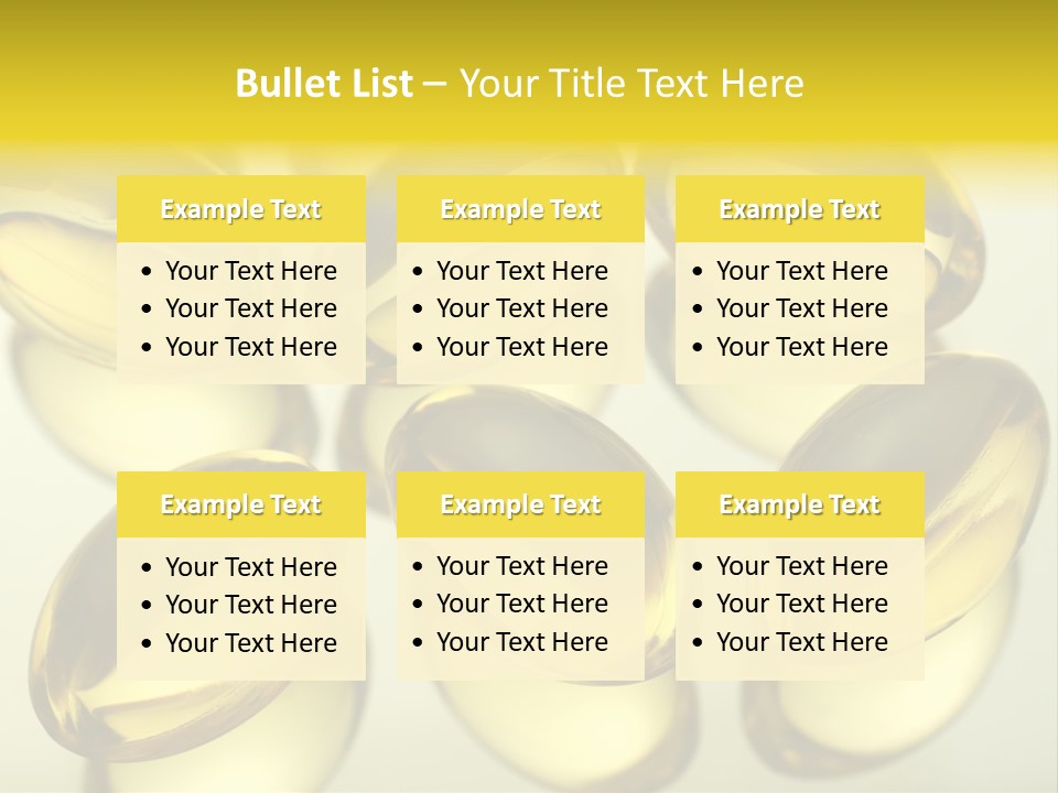 Medical Nutritional Health PowerPoint Template