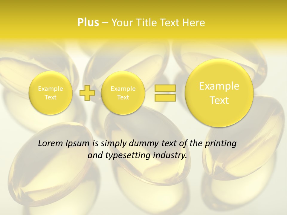 Medical Nutritional Health PowerPoint Template