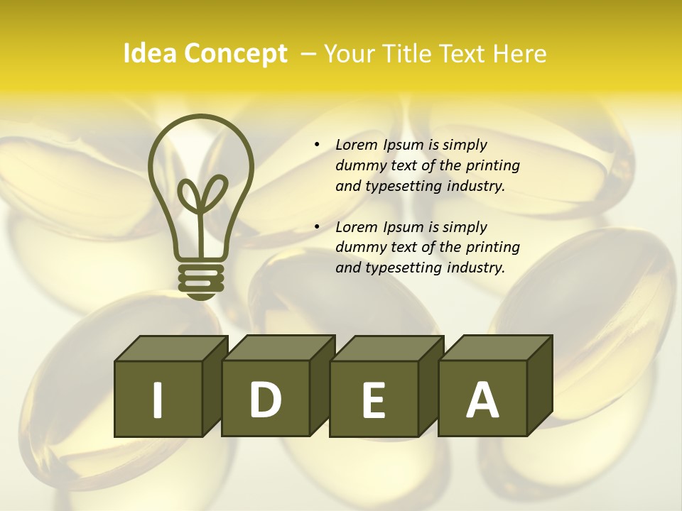 Medical Nutritional Health PowerPoint Template