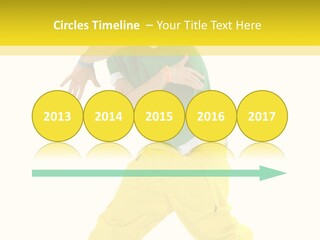 A Man In A Green Shirt And Yellow Pants PowerPoint Template