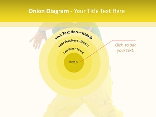 A Man In A Green Shirt And Yellow Pants PowerPoint Template