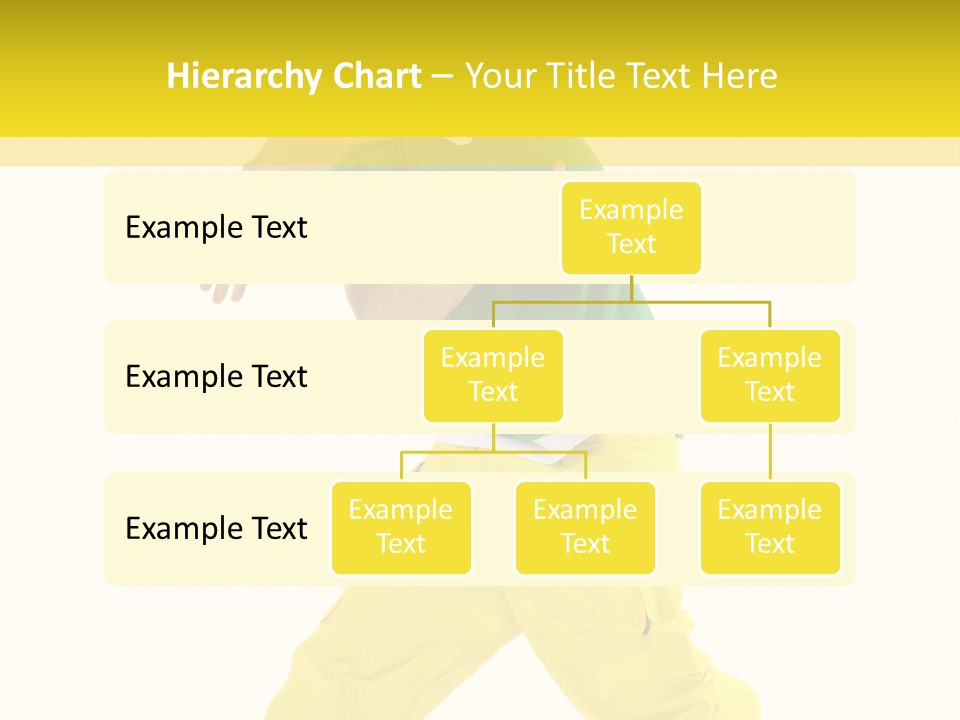 A Man In A Green Shirt And Yellow Pants PowerPoint Template