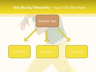 A Man In A Green Shirt And Yellow Pants PowerPoint Template