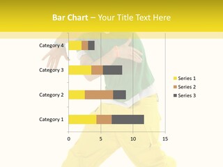 A Man In A Green Shirt And Yellow Pants PowerPoint Template