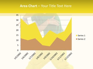 A Man In A Green Shirt And Yellow Pants PowerPoint Template