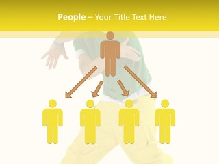 A Man In A Green Shirt And Yellow Pants PowerPoint Template
