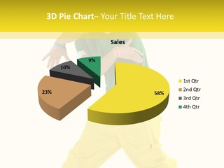 A Man In A Green Shirt And Yellow Pants PowerPoint Template