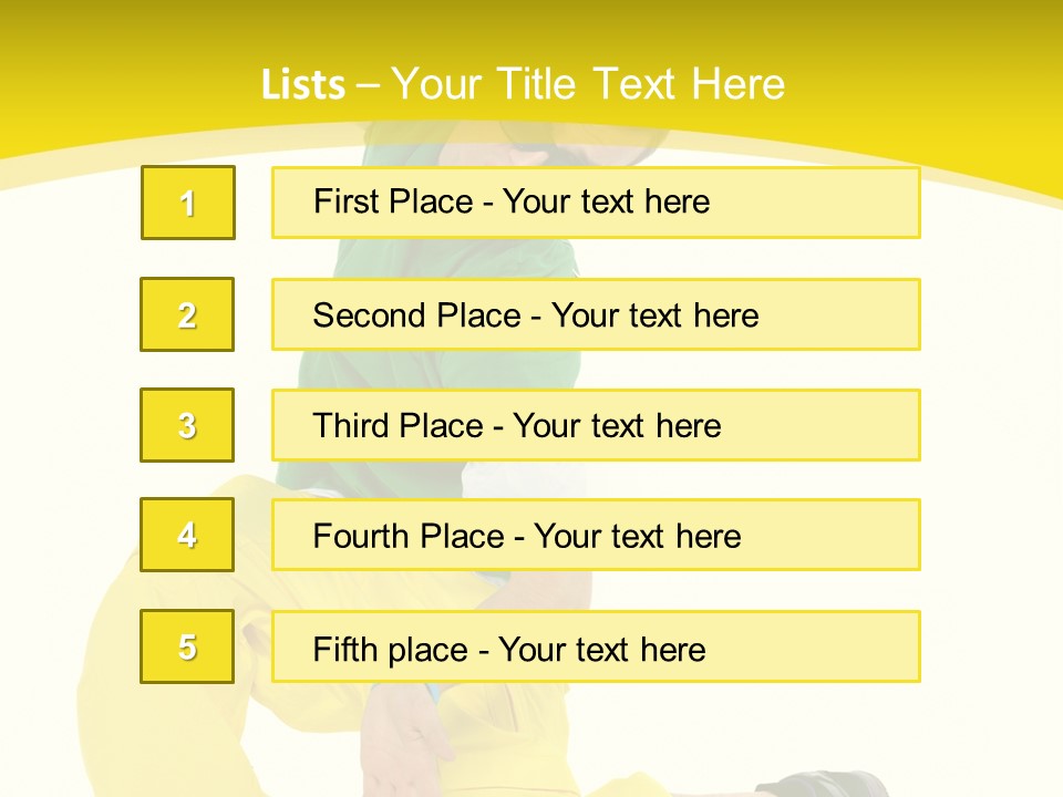 Male Freestyle Motion PowerPoint Template