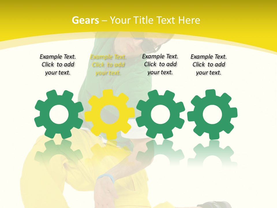 Male Freestyle Motion PowerPoint Template