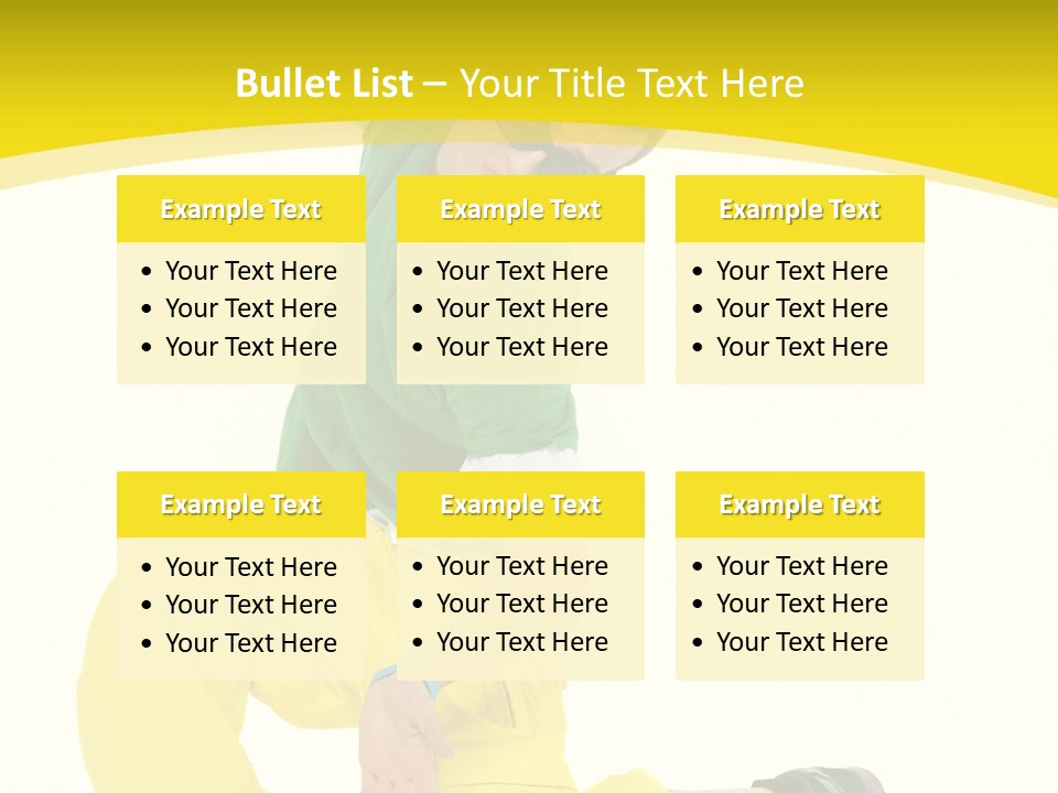 Male Freestyle Motion PowerPoint Template