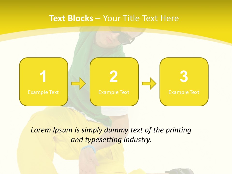 Male Freestyle Motion PowerPoint Template