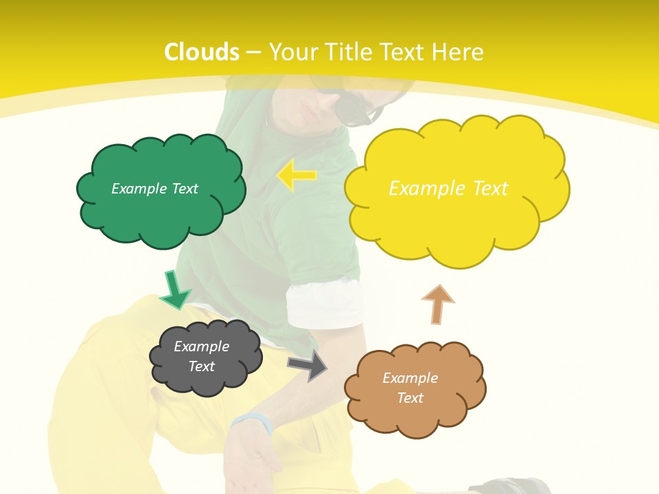 Male Freestyle Motion PowerPoint Template