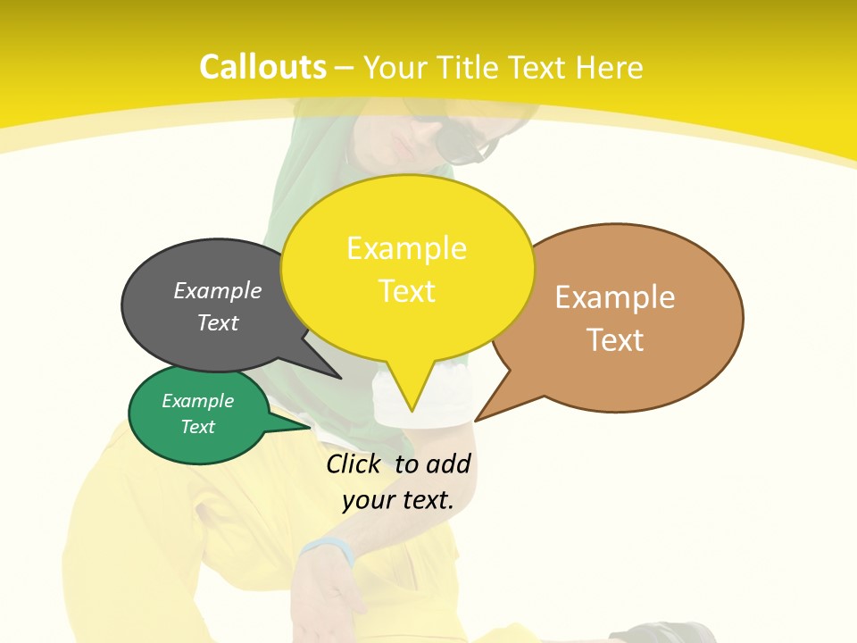 Male Freestyle Motion PowerPoint Template