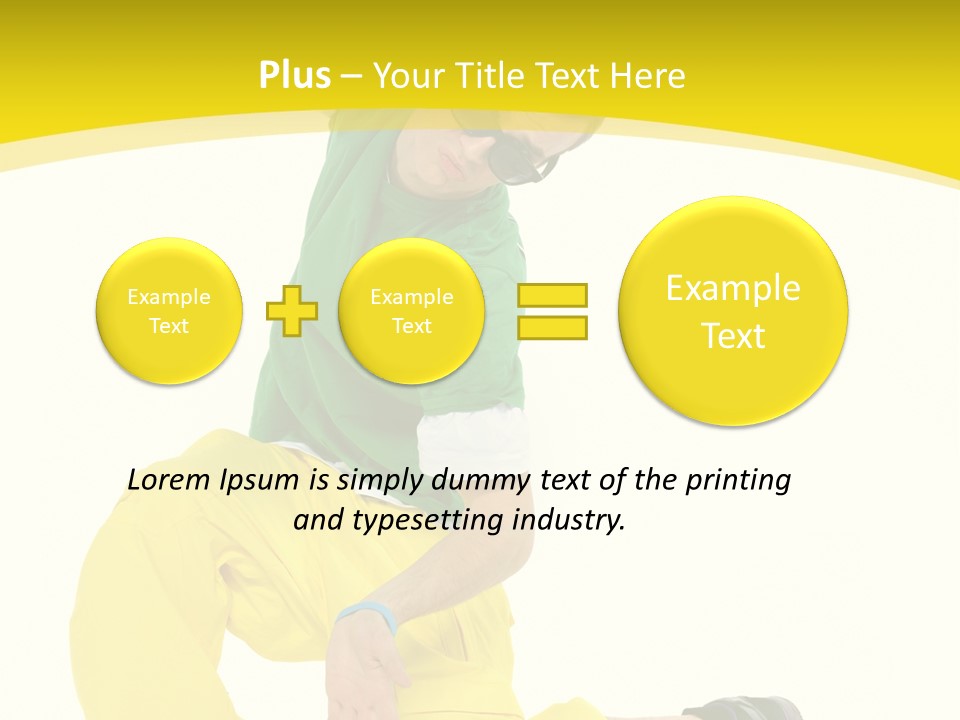 Male Freestyle Motion PowerPoint Template