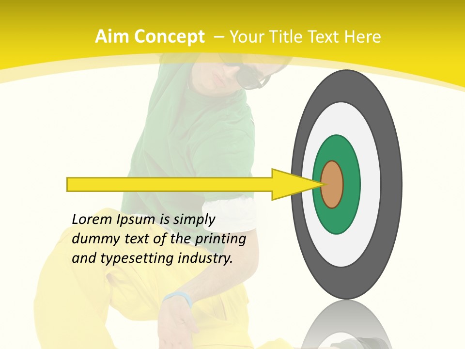 Male Freestyle Motion PowerPoint Template