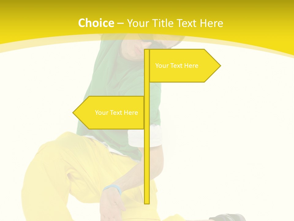 Male Freestyle Motion PowerPoint Template