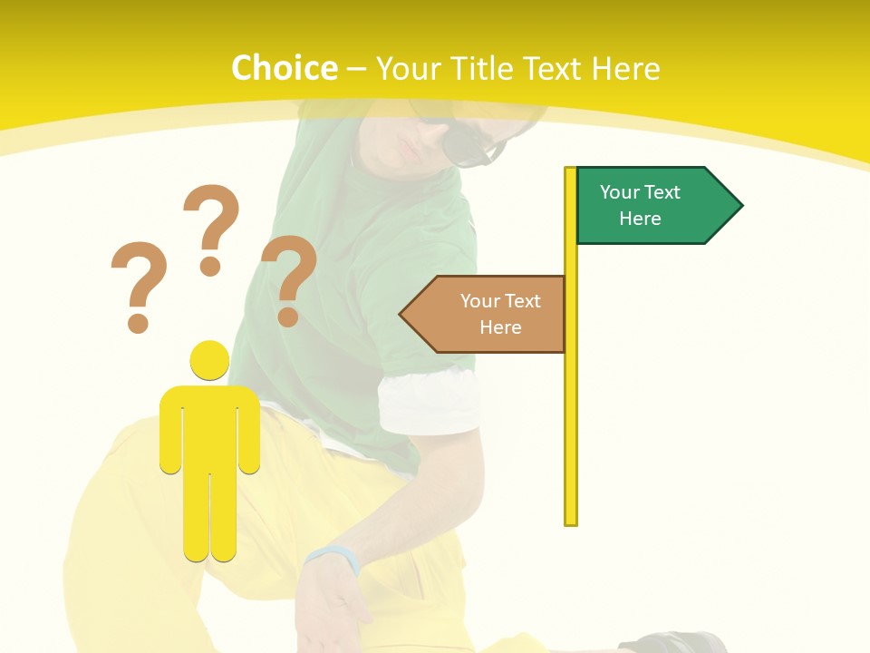 Male Freestyle Motion PowerPoint Template