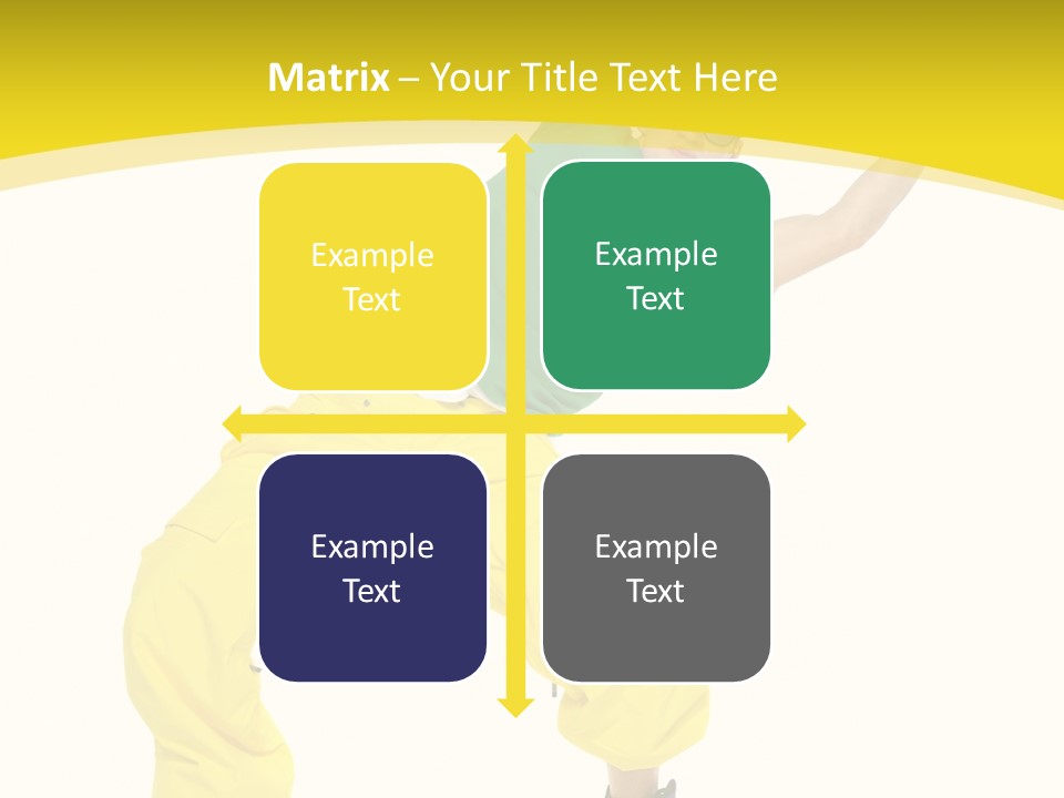 Movement Aerobic Model PowerPoint Template