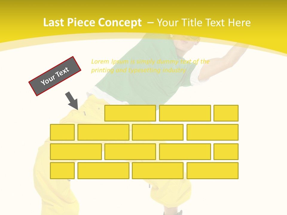 Movement Aerobic Model PowerPoint Template