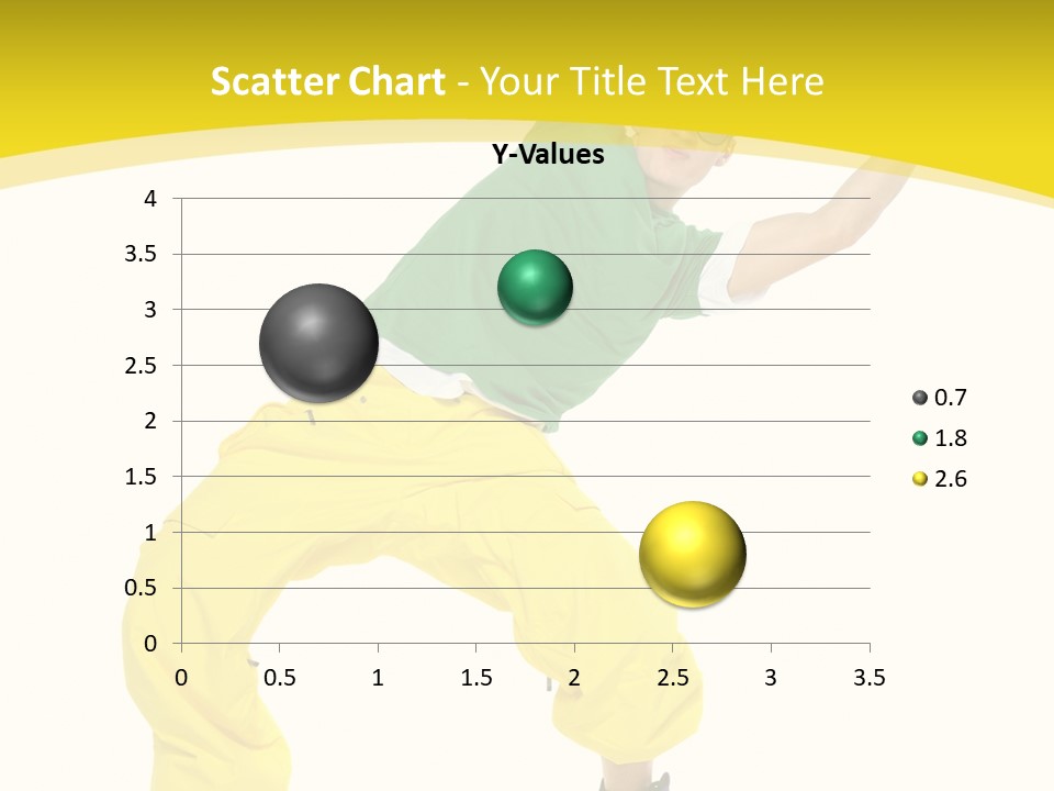 Movement Aerobic Model PowerPoint Template