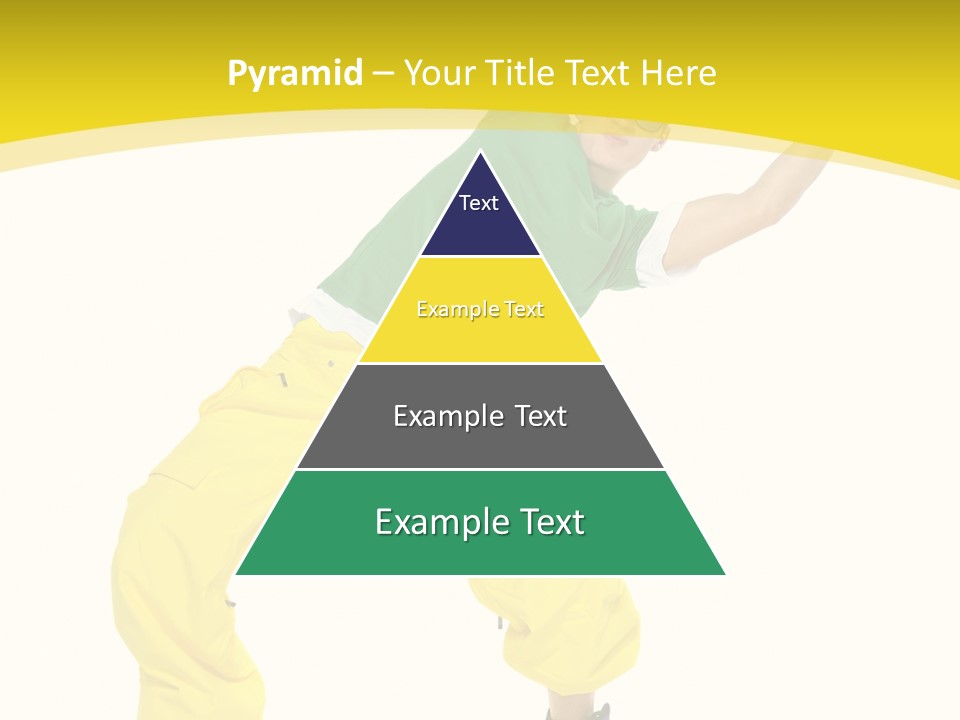 Movement Aerobic Model PowerPoint Template