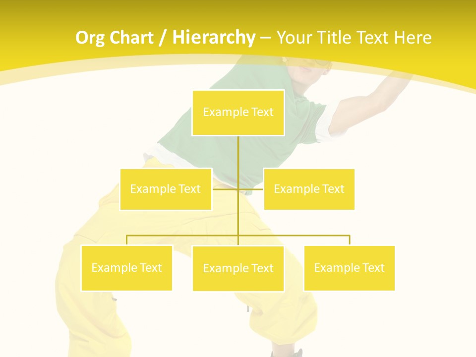Movement Aerobic Model PowerPoint Template