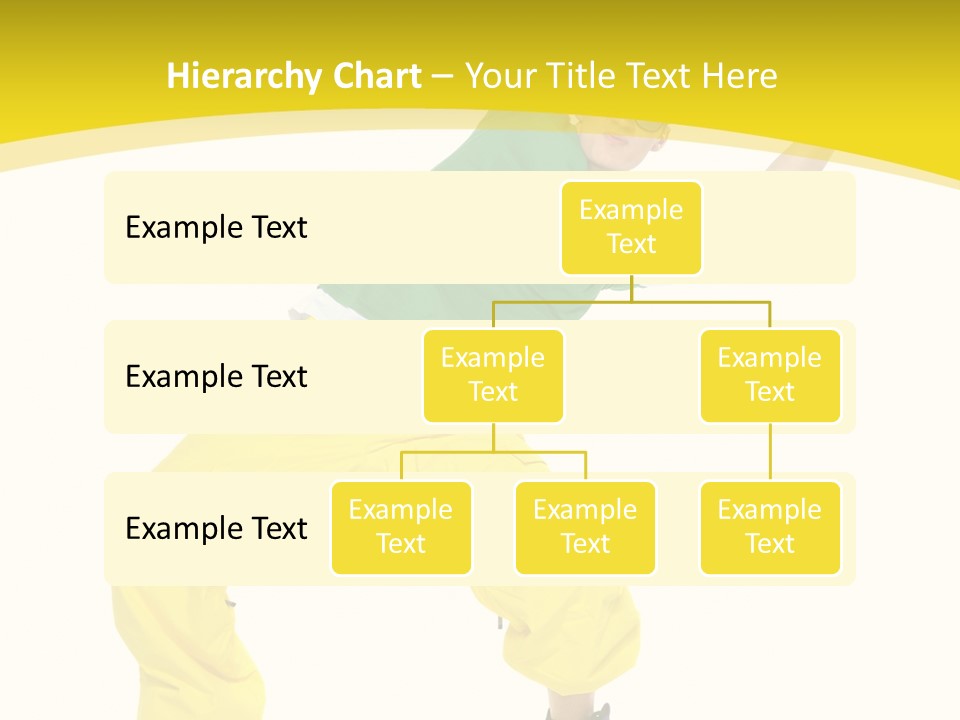 Movement Aerobic Model PowerPoint Template