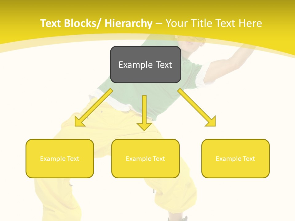 Movement Aerobic Model PowerPoint Template