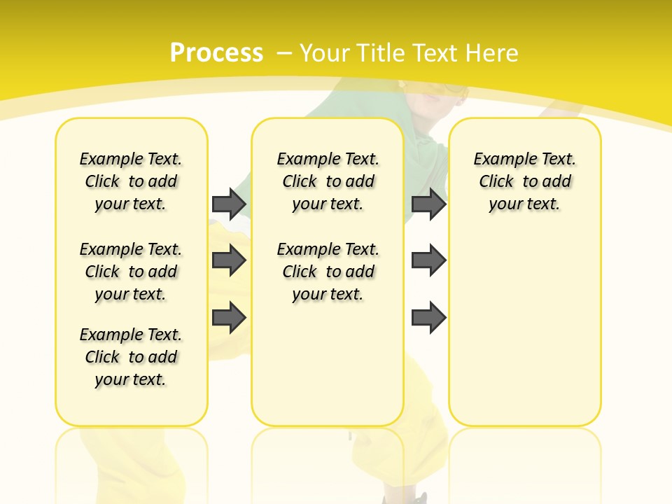 Movement Aerobic Model PowerPoint Template